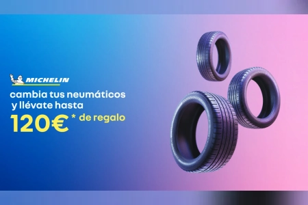 Llévate hasta 120€ con neumáticos MICHELIN